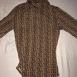 Fendi print bodysuit